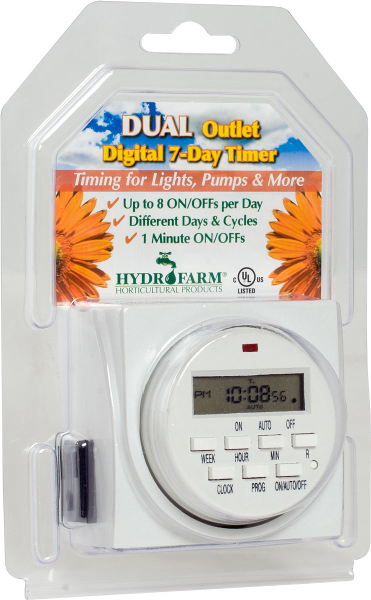 7 Day Dual Digital Timer Toledo Indoor Garden 7 Day Dual Digital Timer